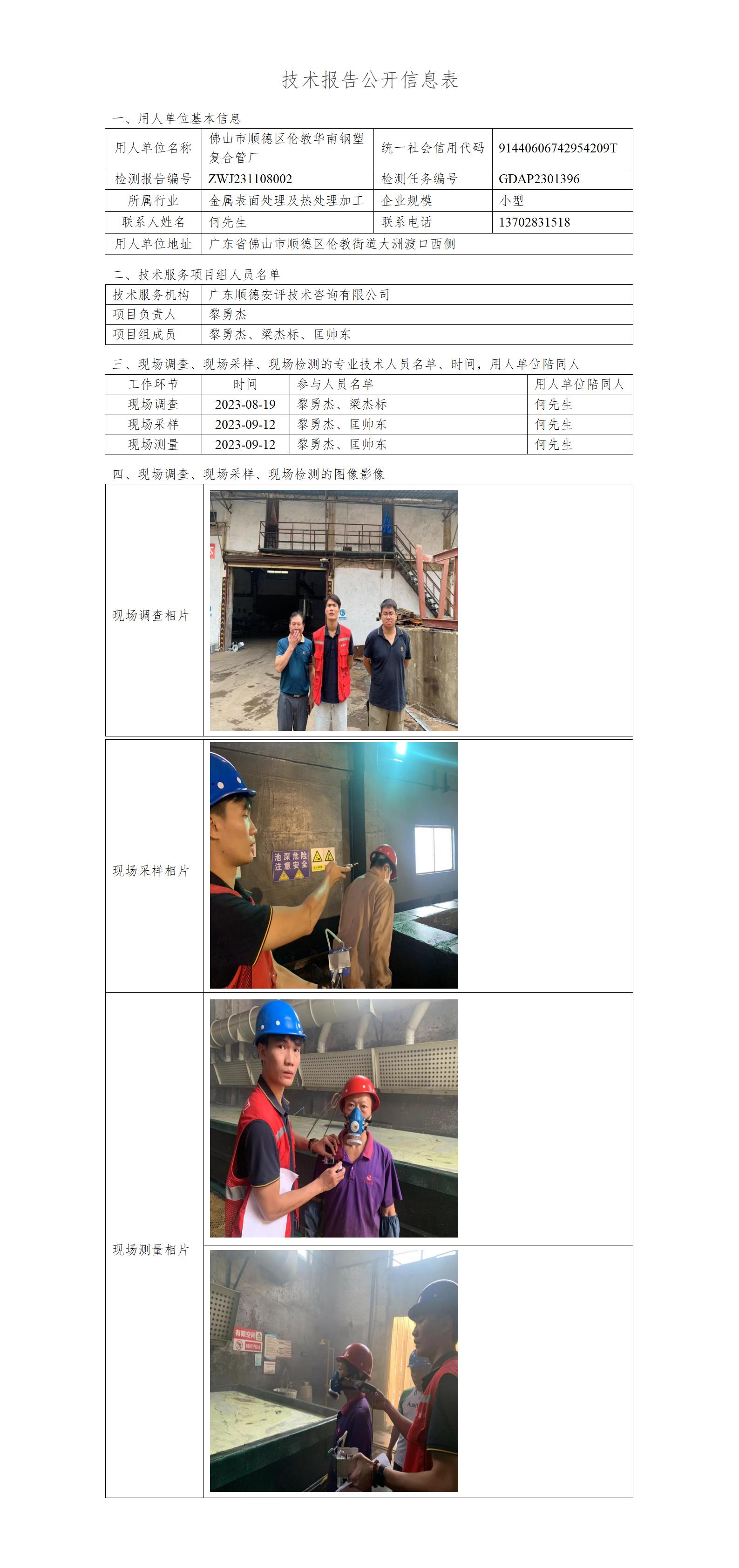 佛山市顺德区伦教华南钢塑复合管厂-2023-技术报告公开信息表_01.jpg