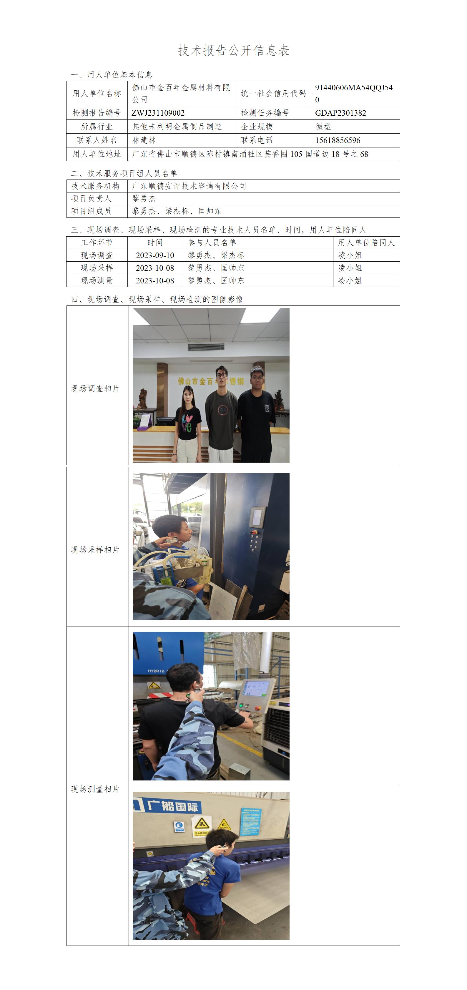 佛山市金百年金属材料有限公司-2023-技术报告公开信息表_01.jpg