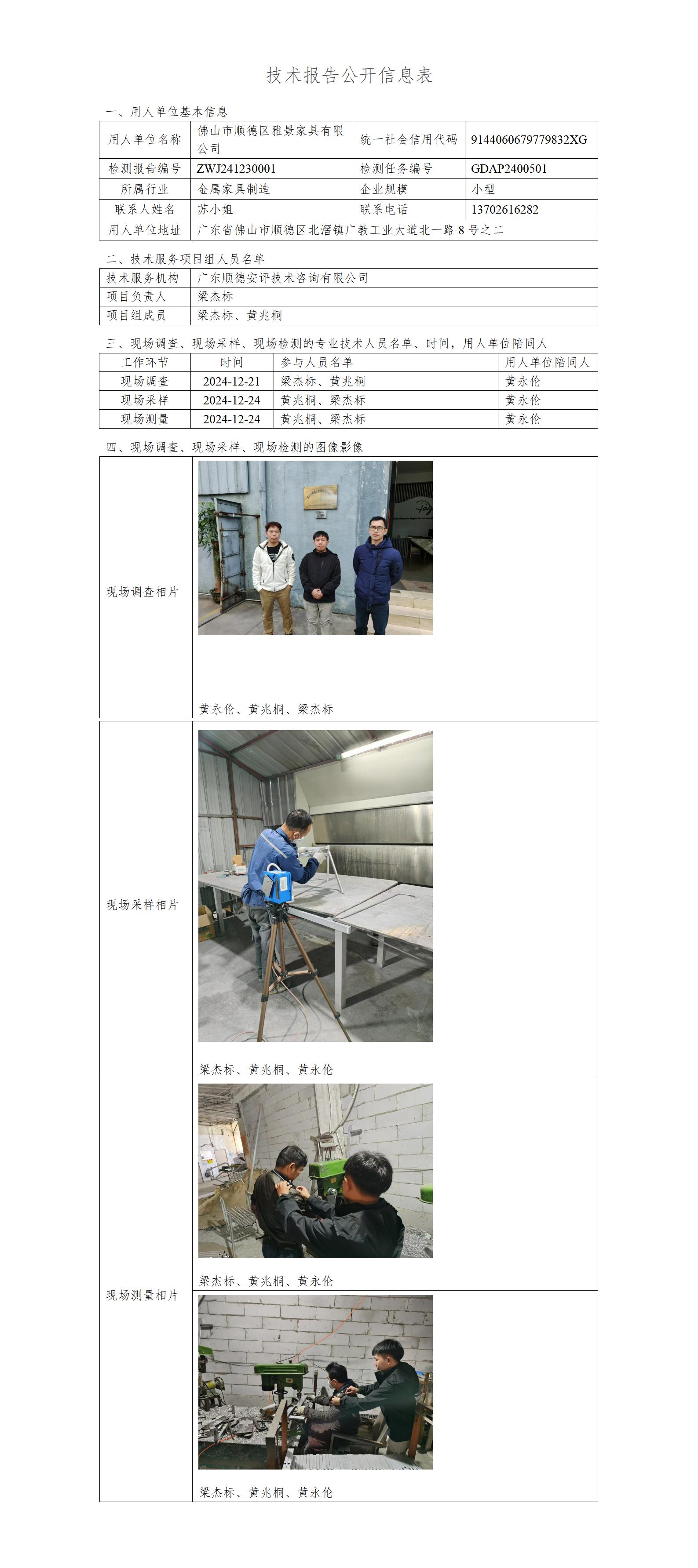 佛山市顺德区雅景家具有限公司-2024-技术报告公开信息表_01.jpg