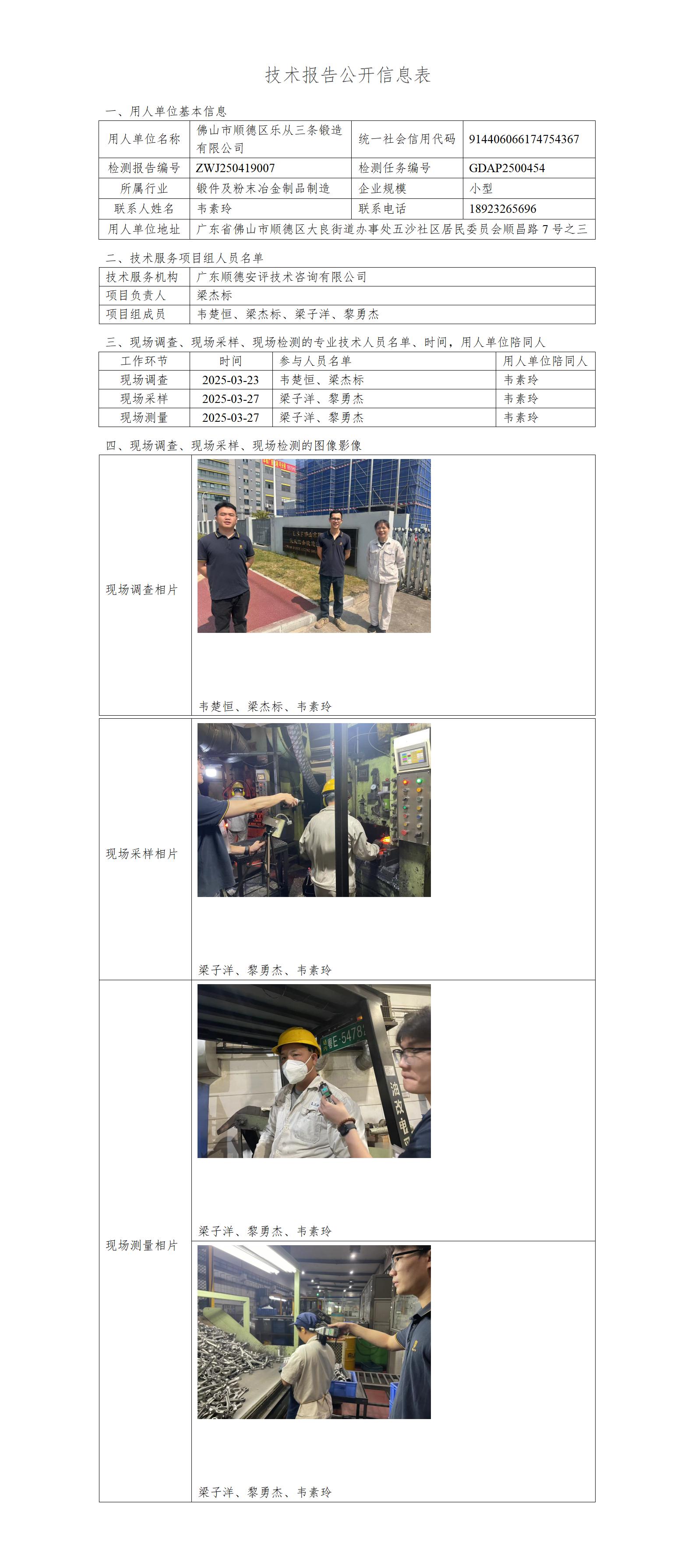 佛山市顺德区乐从三条锻造有限公司-2025-技术报告公开信息表_01.jpg