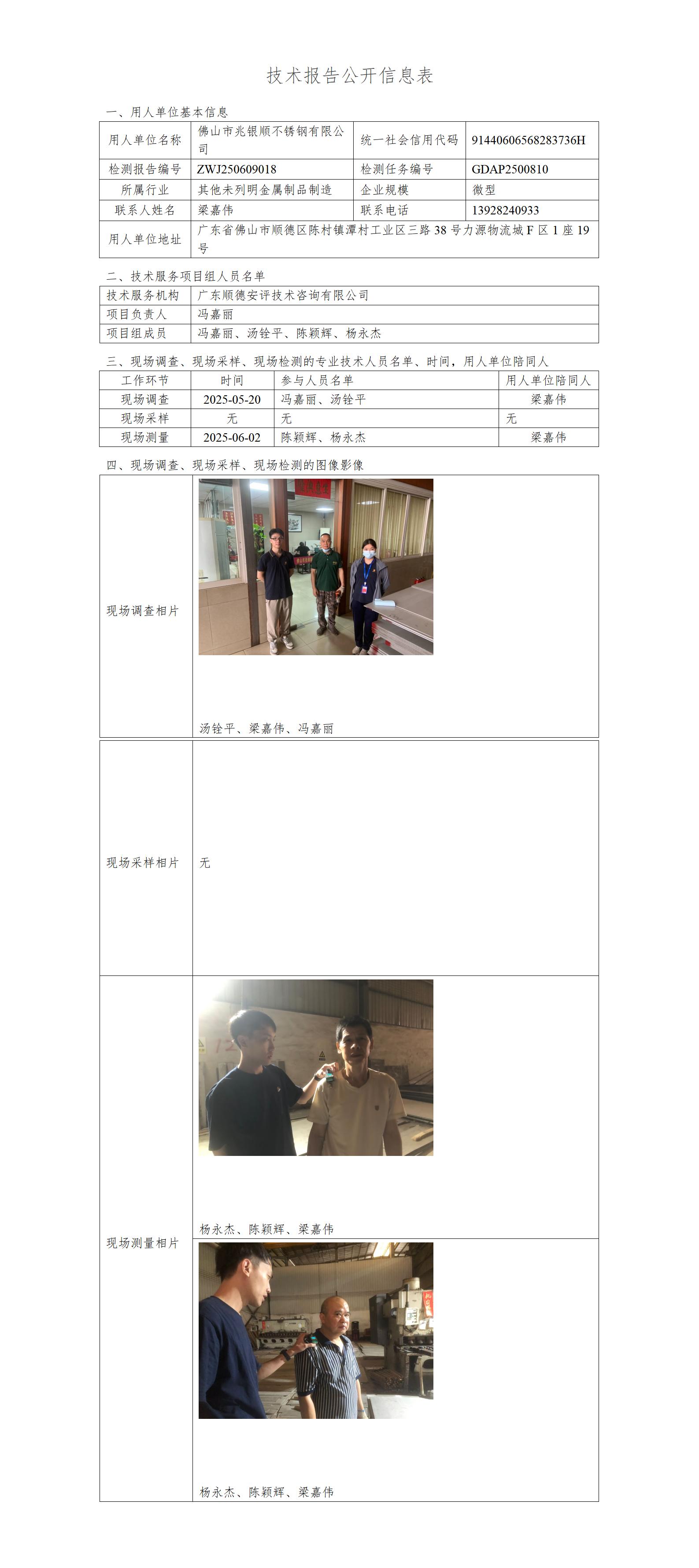 佛山市兆银顺不锈钢有限公司-2025-技术报告公开信息表_01.jpg