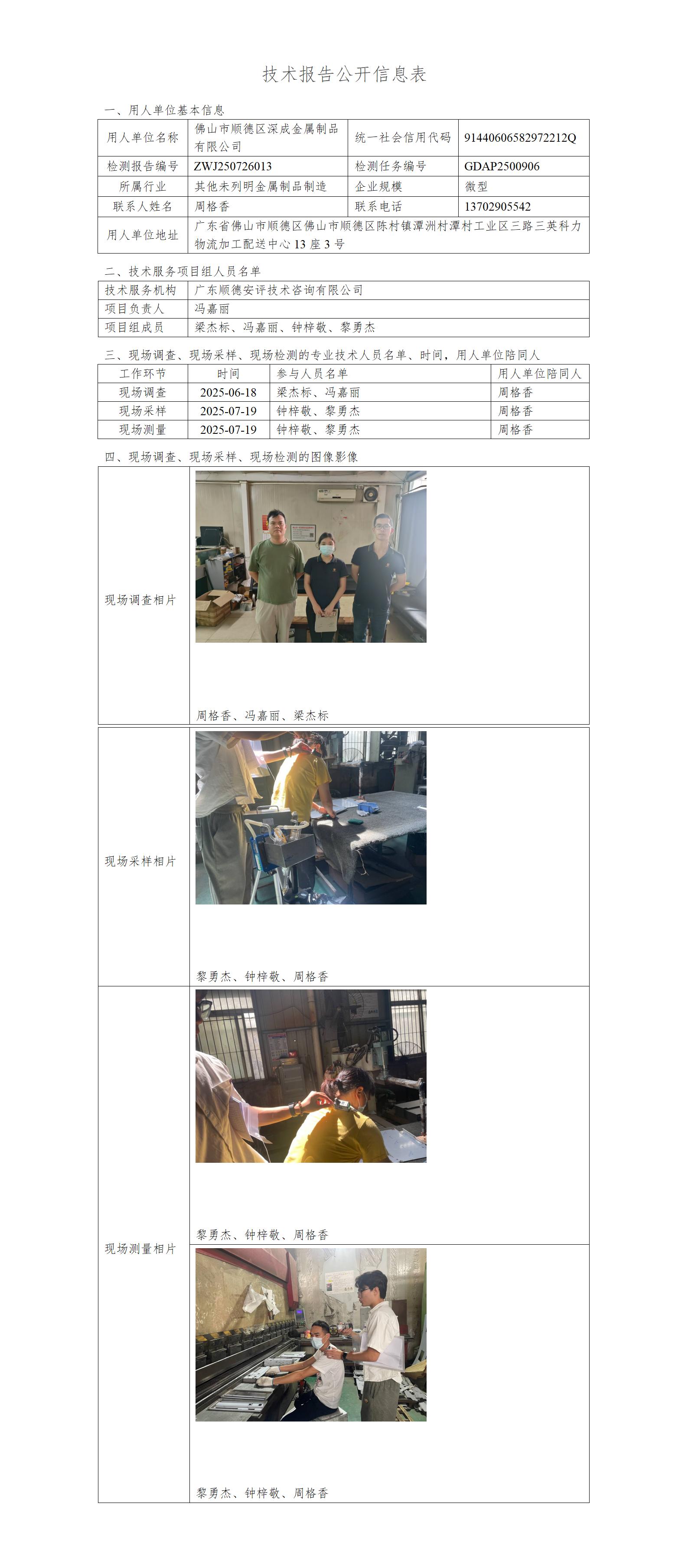 佛山市顺德区深成金属制品有限公司-2025-技术报告公开信息表_01.jpg